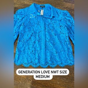 Lace blouse gen love